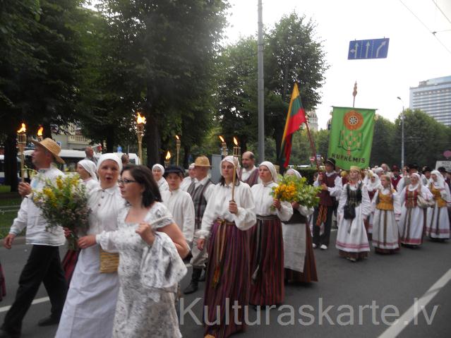 Starptautiskajā folkloras festivālā "Baltica-2012".